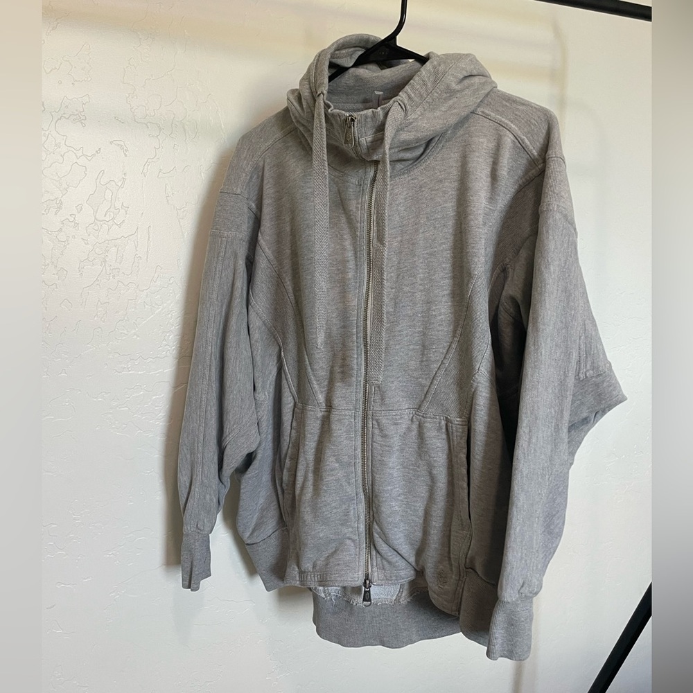 Free People All Your Love Oversized Patchwork Hoodie